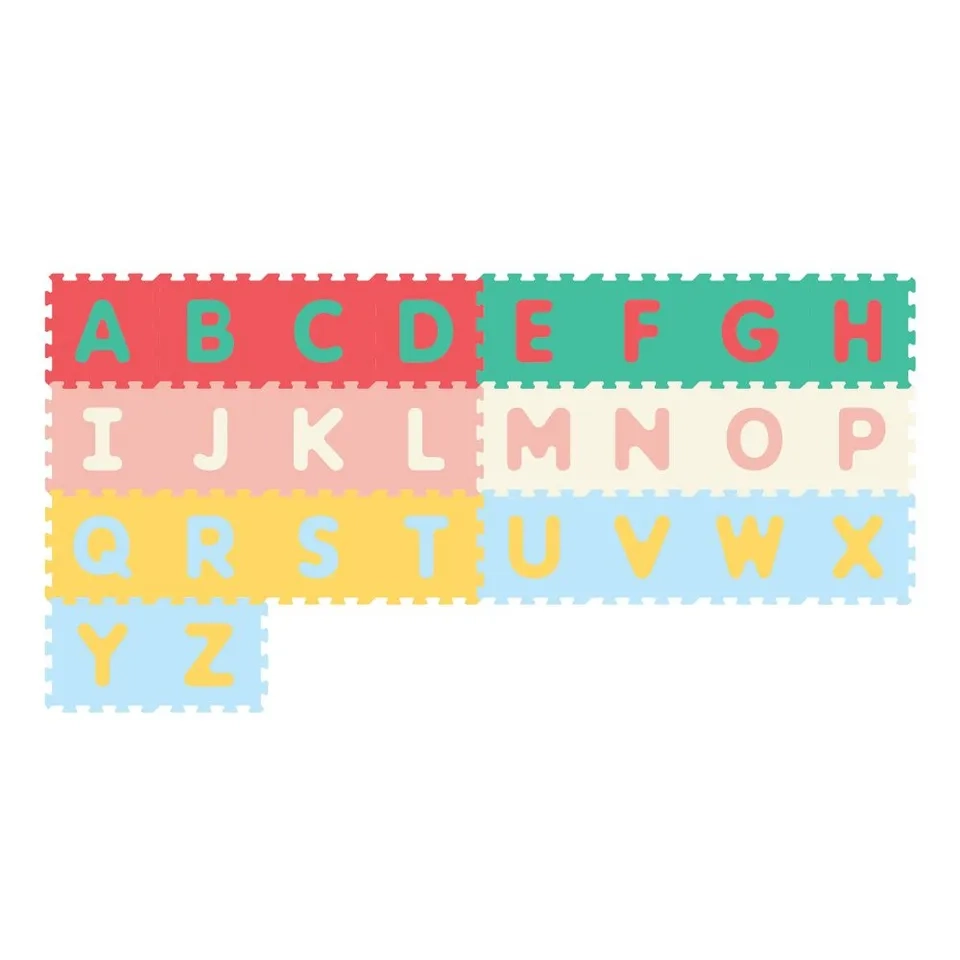Antibacterial Alphabet Puzzle Mat - 10 Months 26pc