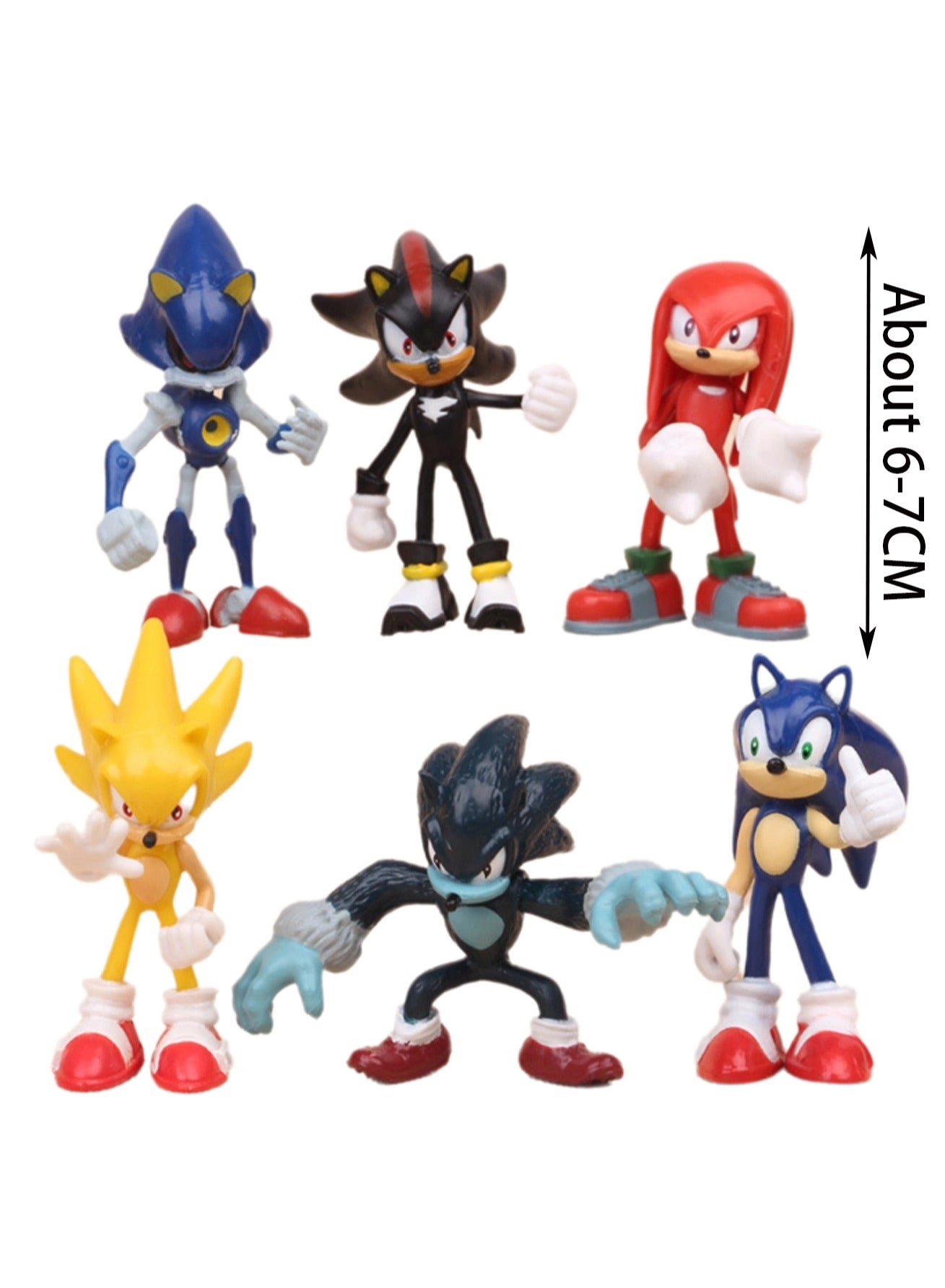 Sonic 2nd Generation + Flying Mouse - 6pcs