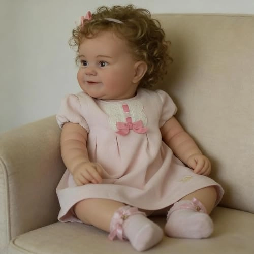 Reborn Baby Doll - 20 Inch Soft Cloth Body Ages 3+