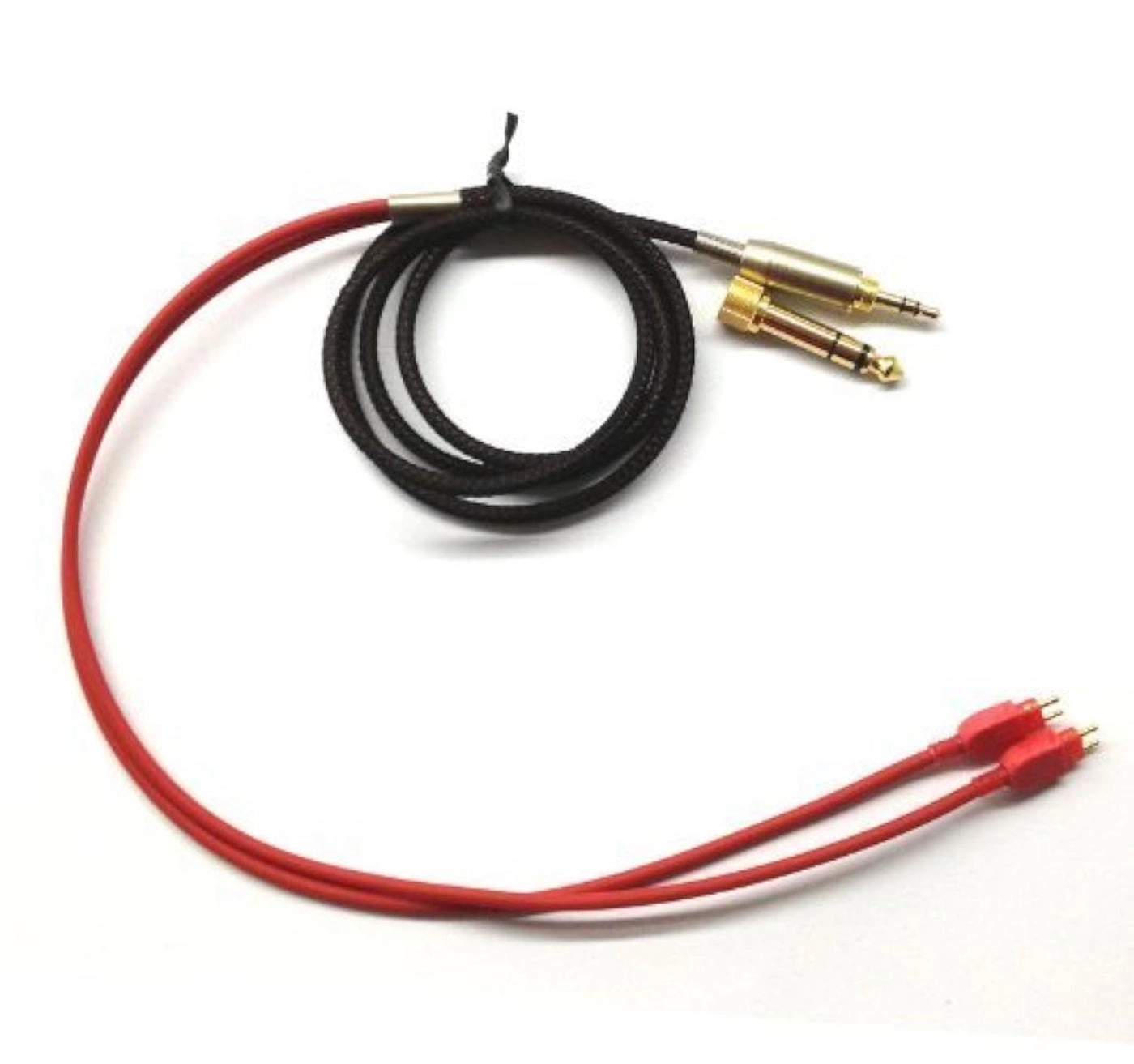 Audio Upgrade Cable for Sennheiser HD650, HD600, HD580, HD58X, HD660S, HD660S2, Massdrop HD6XX - 1.2meters/4feet