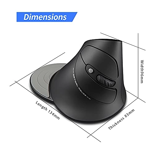 Vertical Ergonomic Mouse - Wireless