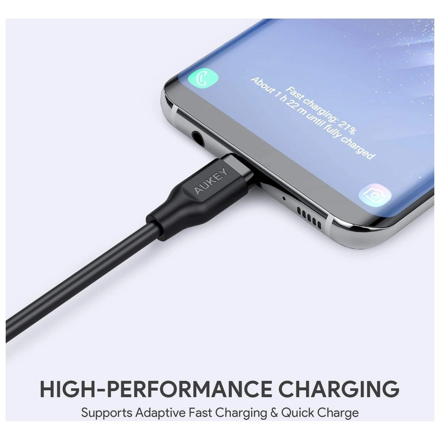 Fast Charge Cable 60W USB-A to USB-C 1m (3-Pack)