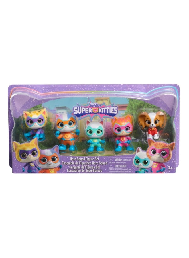 Disney Junior Ginny + Buddy + Bitsy + Sparks + Mr Puppypaws - Super Kitties