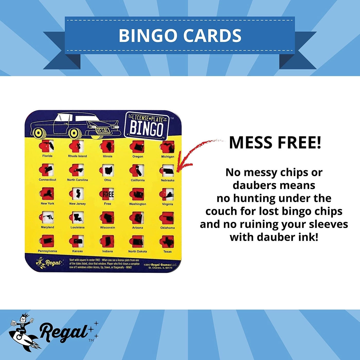 Finger-Tip Shutter Bingo Cards