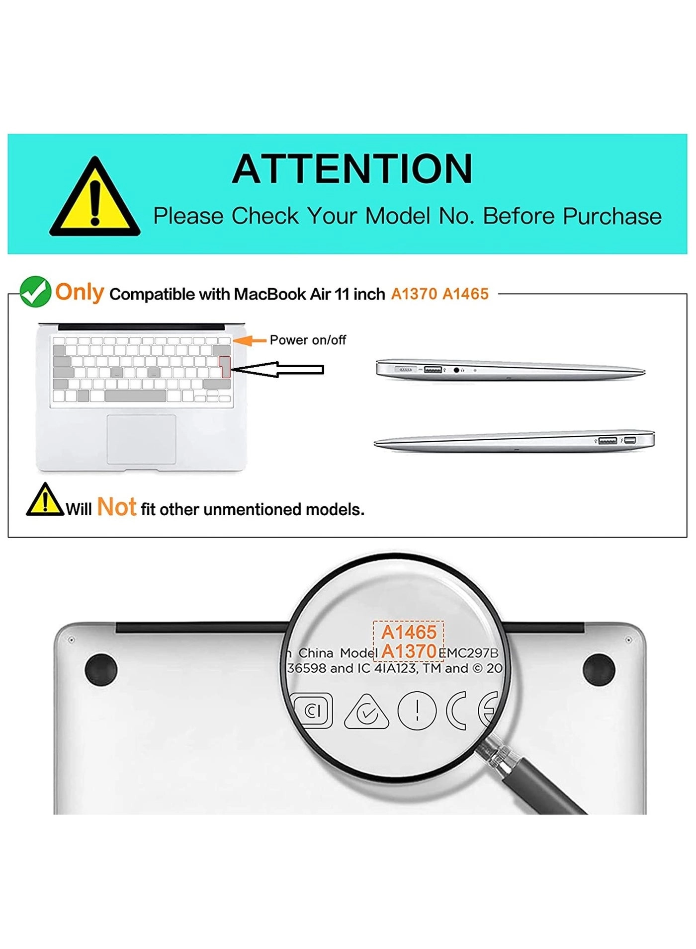 Keyboard Cover - UK Layout Arabic/English