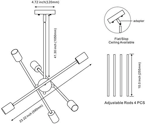 chandelier - Dimmable