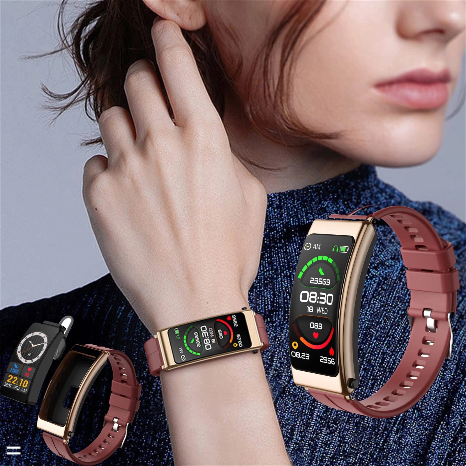 POKLA 2 in 1 Sports Smartwatch ABS