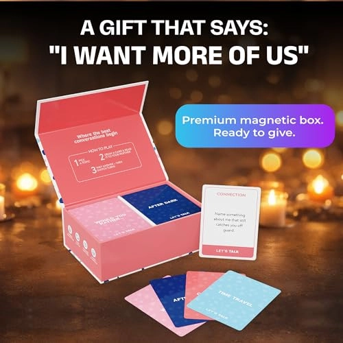 LET'S TALK - 220 Conversation Cards Couples Game