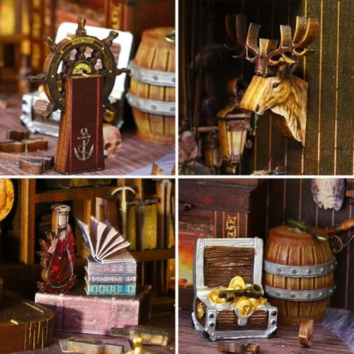 Magic House - 3D Mini Dollhouse Musical Movement