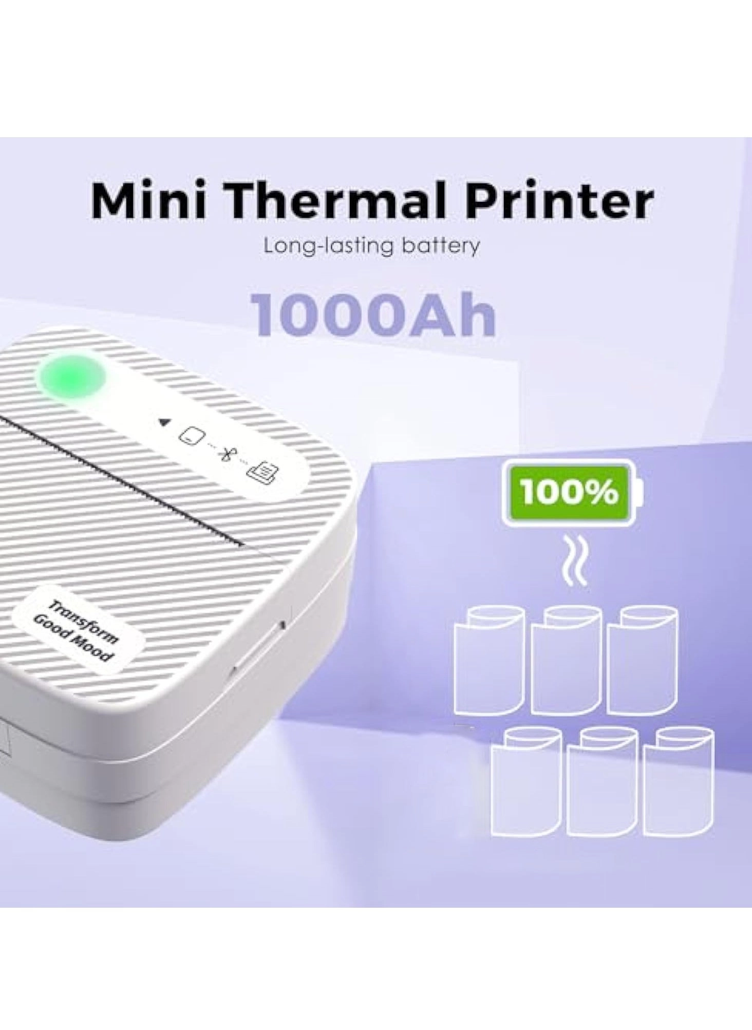 Mini Sticker Printer - Thermal 50 millimeter