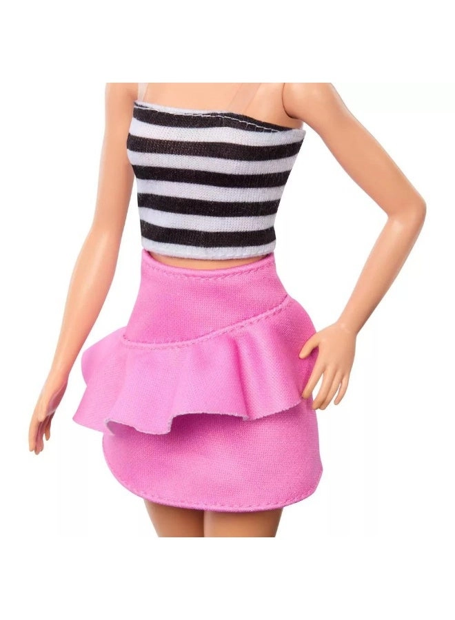 Barbie Fashionistas - #213 Blonde Striped Top Ages 5+