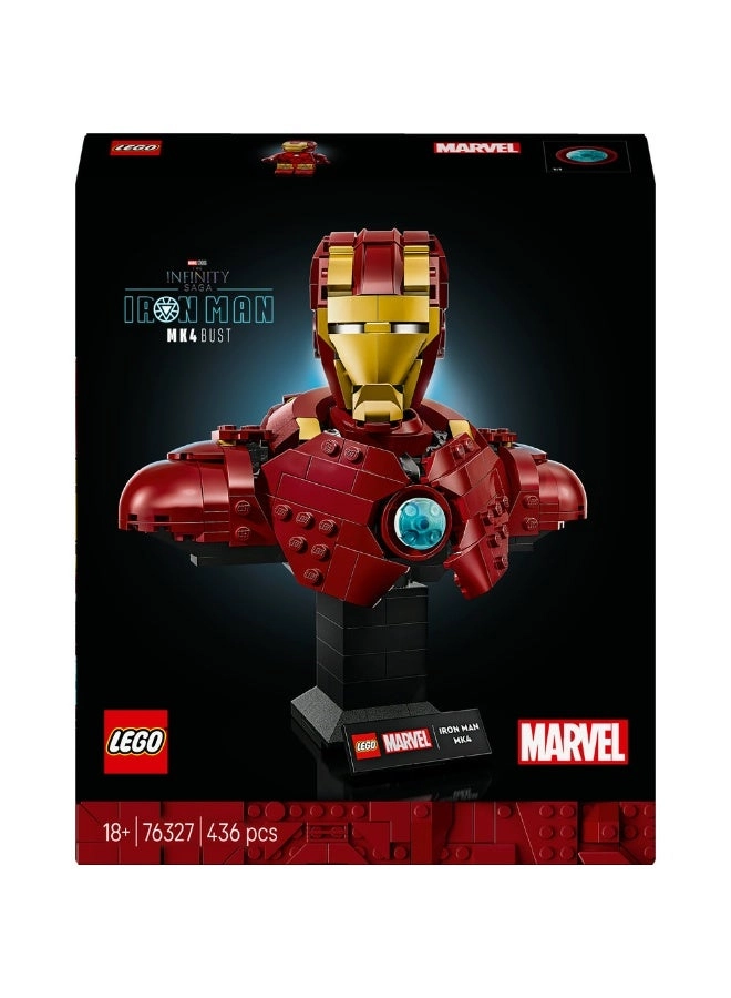 Iron Man MK4 Bust (76327) - 436 Pieces Minifigure