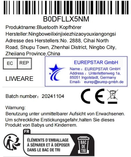 QE0147 Wireless Headphone