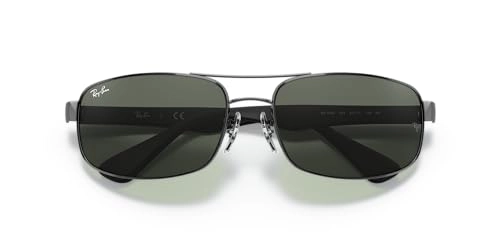 0RB3445 - 61 mm Gunmetal/Green