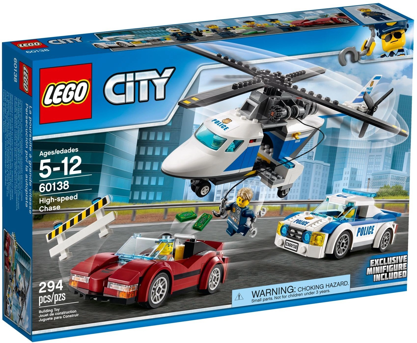 LEGO City Police High-Speed Chase (60138) - Multicolor