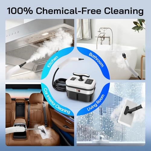 Portable High Pressure Steam Cleaner - 3,5-bar 1100ML