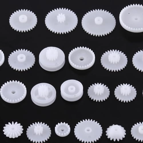 Gear Pulley Set - 64 kinds Plastic