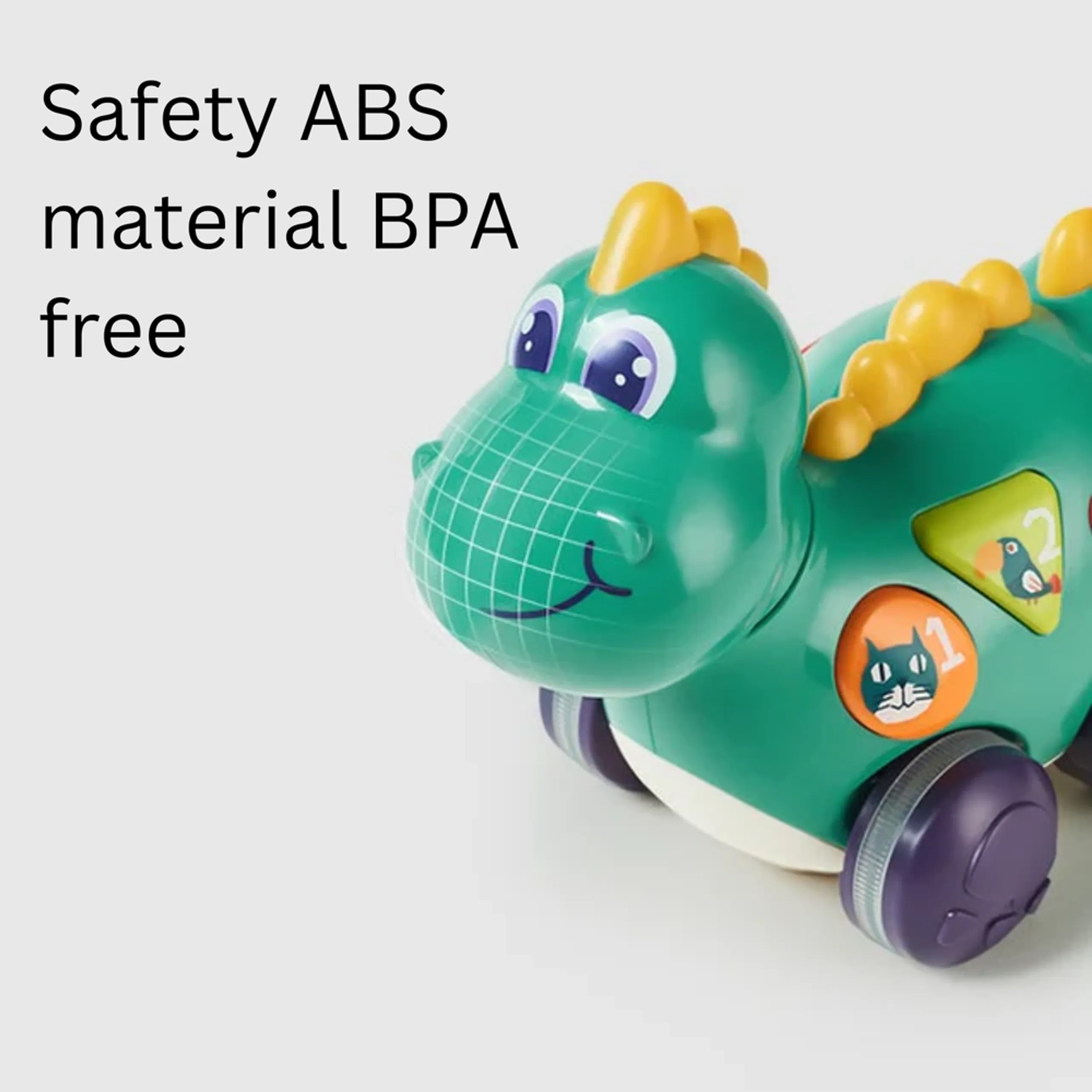 Little Dinosaur Crawling Toy - Suitable for 6 to 18 months