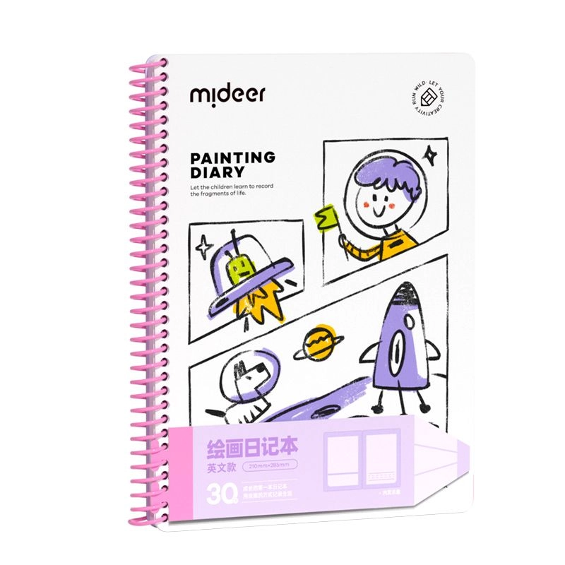 MIDEER My First Journal - Multi Colour 4+