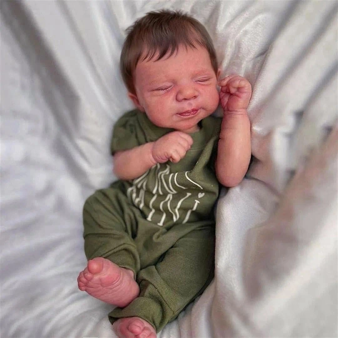 RXDOLL Pascale Reborn Baby Doll - 18 Inch Vinyl Boy Ages 3+ Set