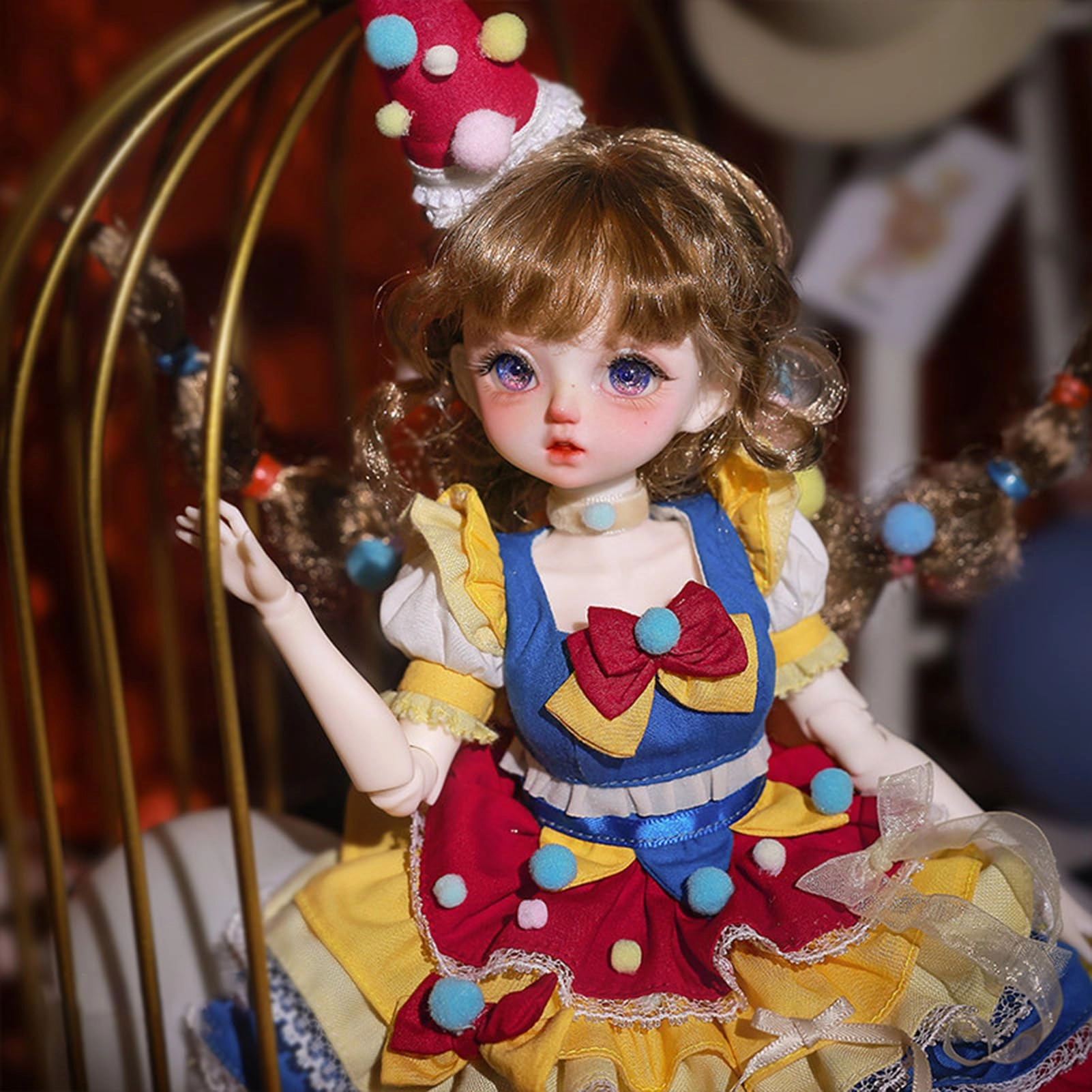 NBUABX BJD Doll - 1/6 Resin Girl Ages 15+ Set