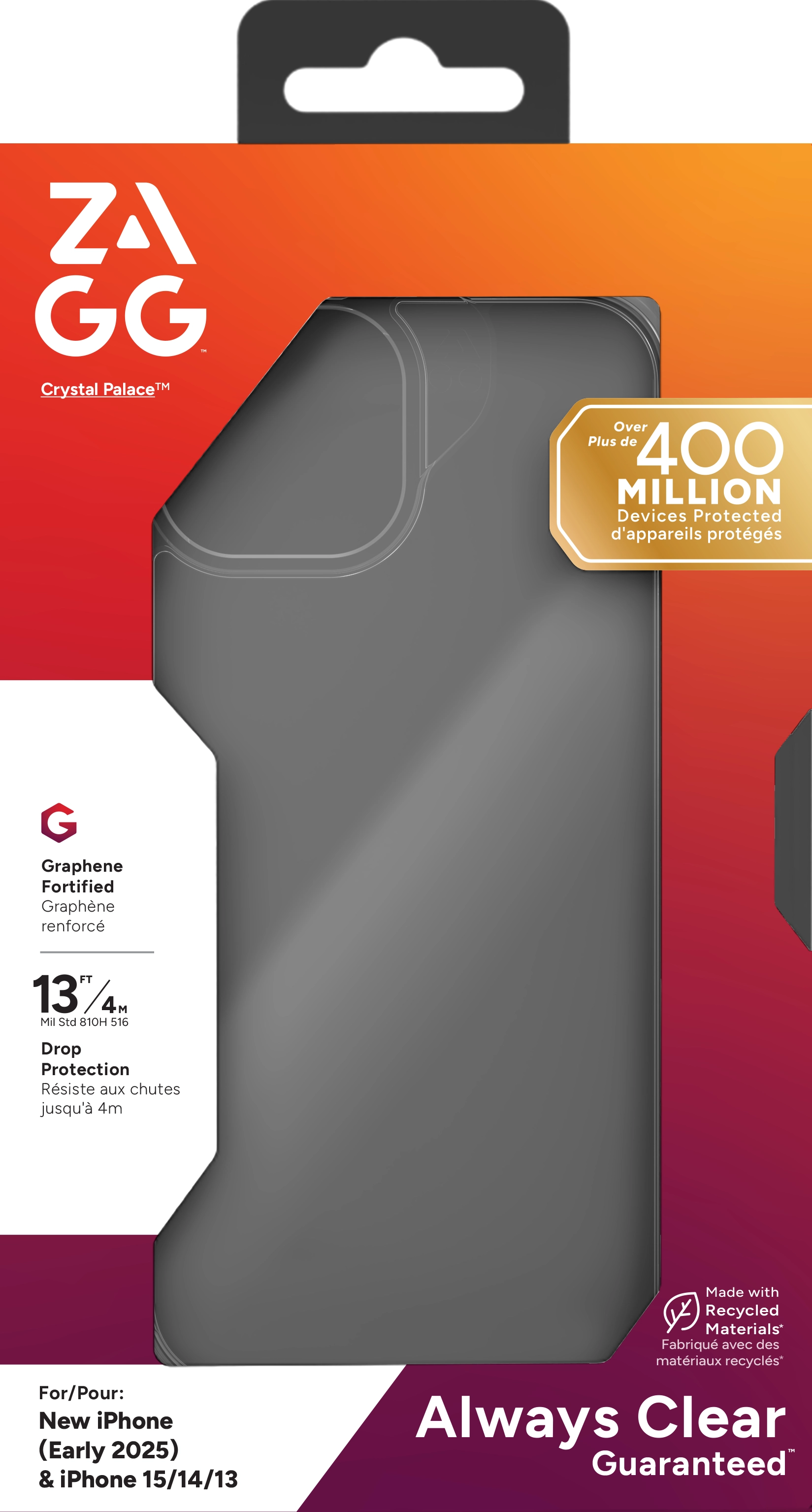 Crystal Palace Snap Clear Case MagSafe for iPhone 16 Plus