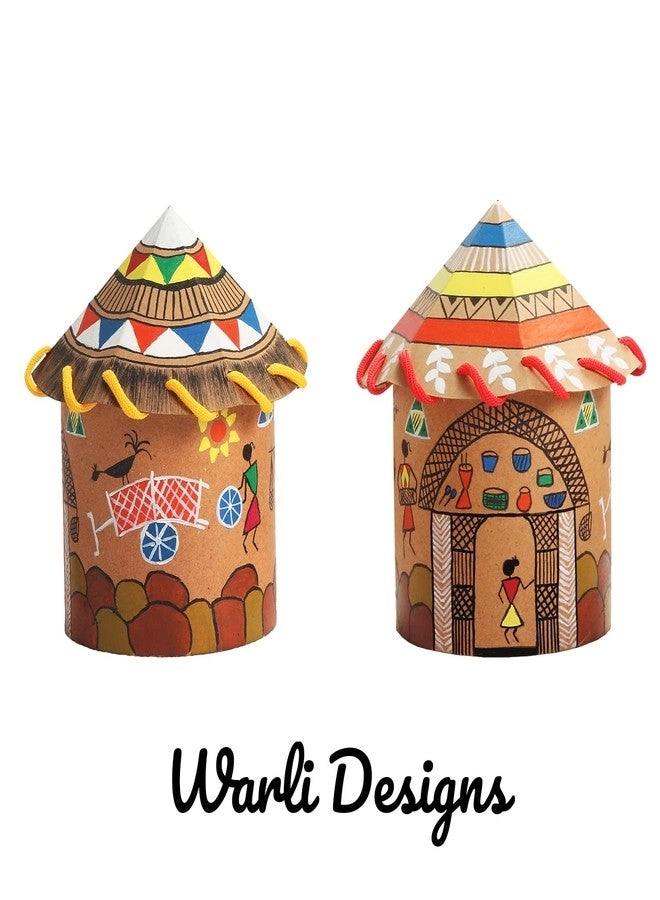 Warli Village Art and Craft DIY Kit - Ancient Art of India Hobby Kit for Girls Age 8 Years and Above