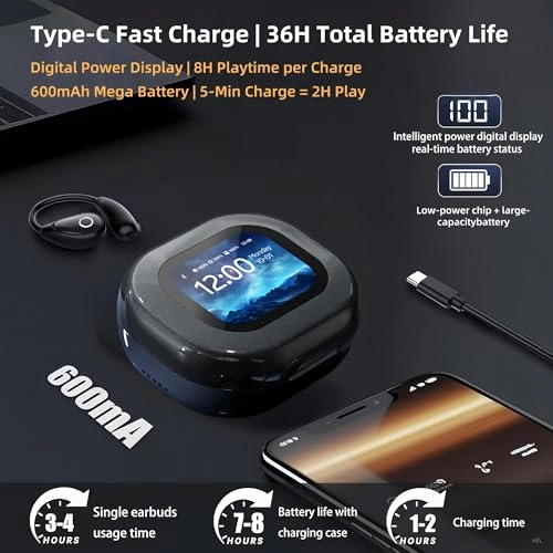 Bone Conduction Headphones Wireless Headphone