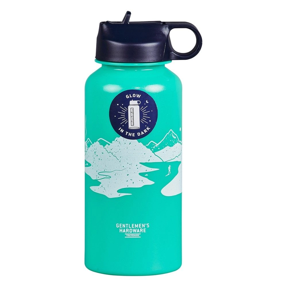 GENTLEMEN'S HARDWARE Glow In The Dark Water Bottle - 1000 ml