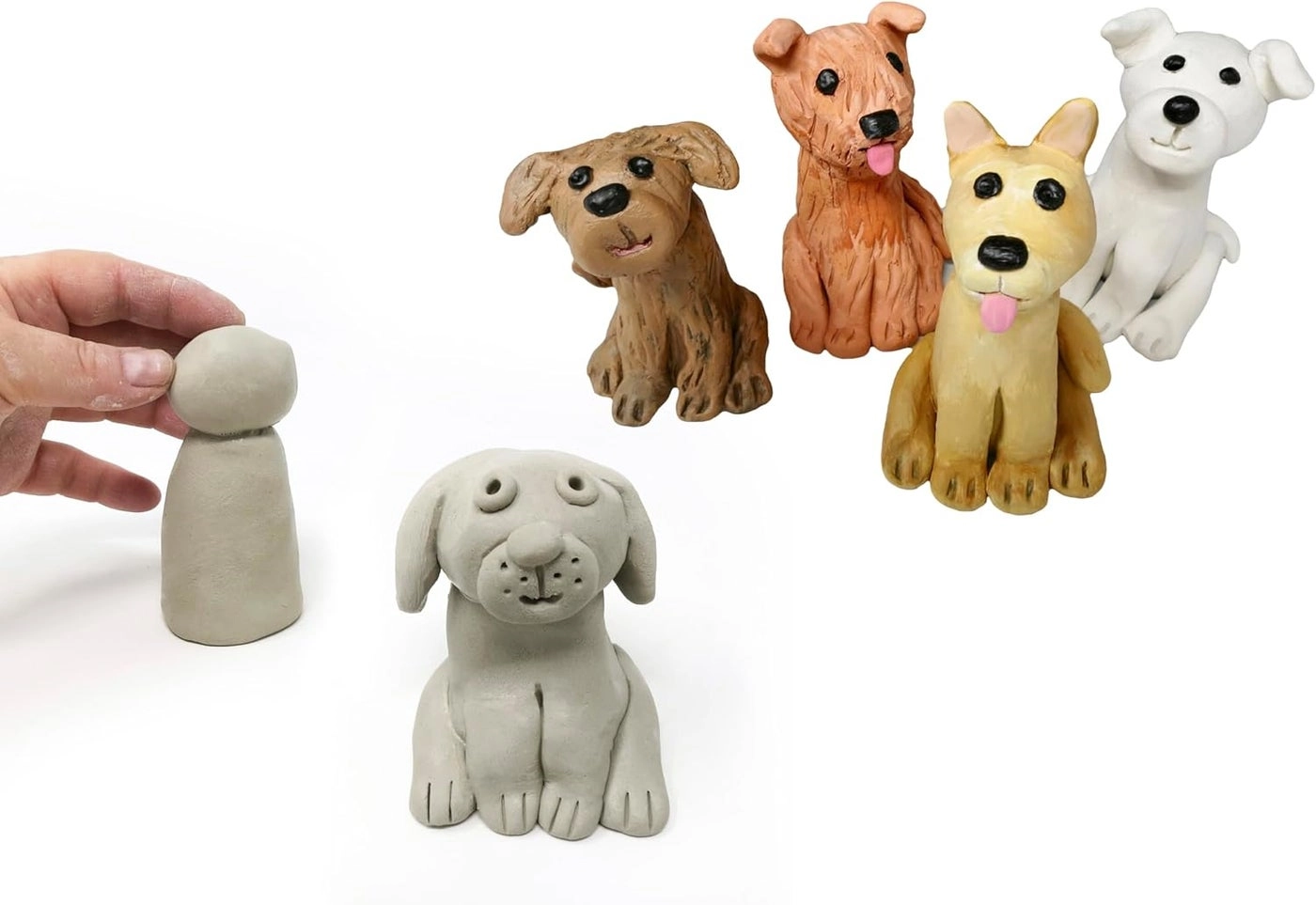 PLUS Self-Hardening Modeling Clay - 998 g