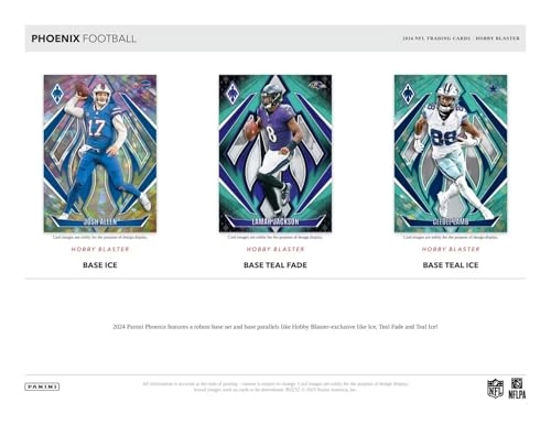 Phoenix Football Hobby Blaster Box - 6 Packs Per Box 4 Cards Per Pack