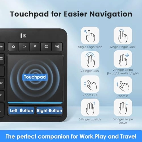 Keyboard with Touchpad - Wireless