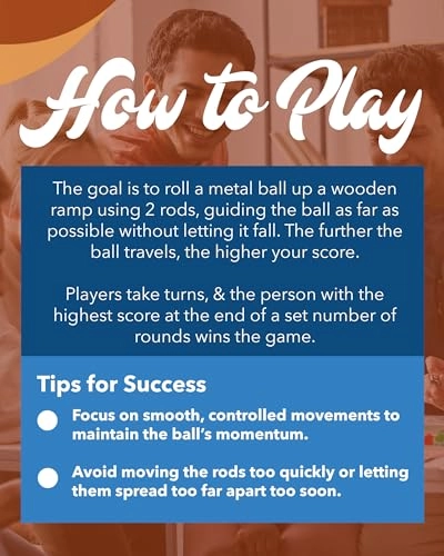 Wooden Shoot the Moon Game - Kid 2 pieces