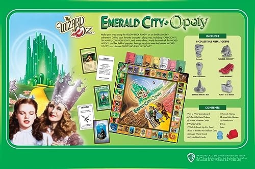 The Wizard of Oz Emerald City Opoly