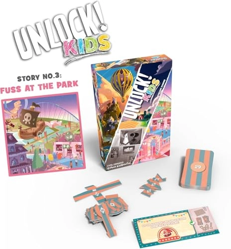 Unlock Kids + Detective stories