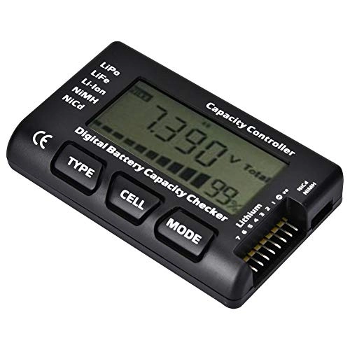 RC Battery Capacity Checker - 2-7S Backlight LCD