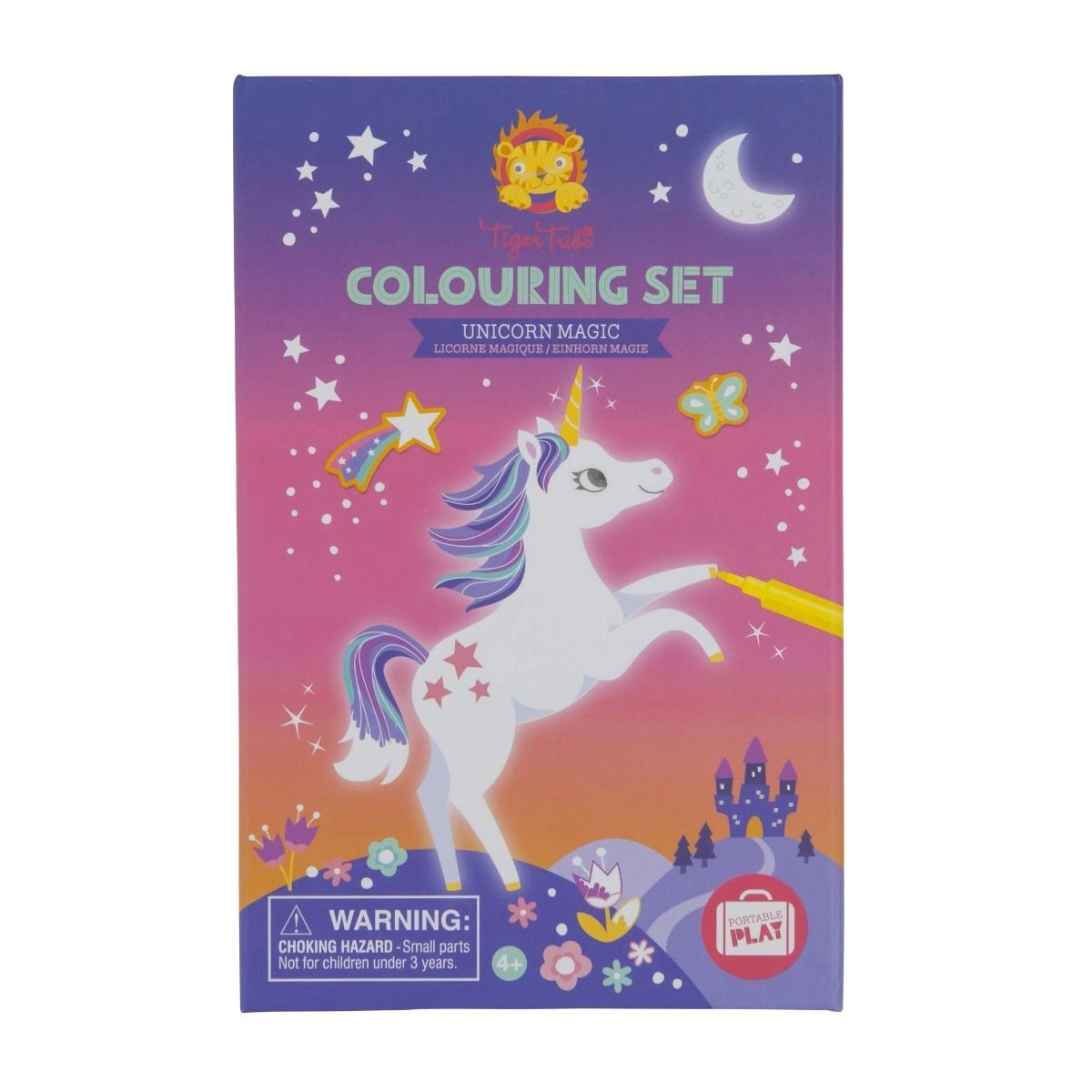 Tiger Tribe Colouring Set - Unicorn Magic - 3+ years