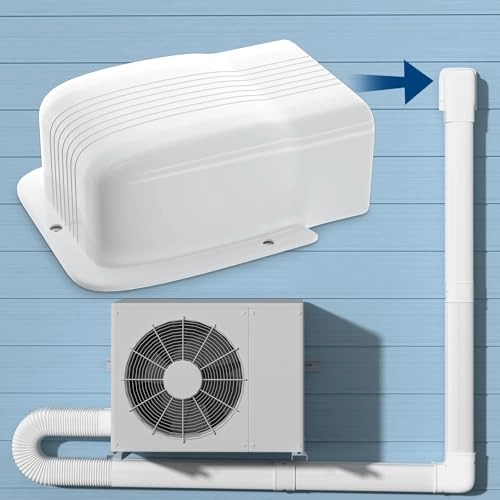 Entry Wall Cover - Most mini split, central AC systems, mini split air conditioners, heat pumps, HVAC, HAVC and AC