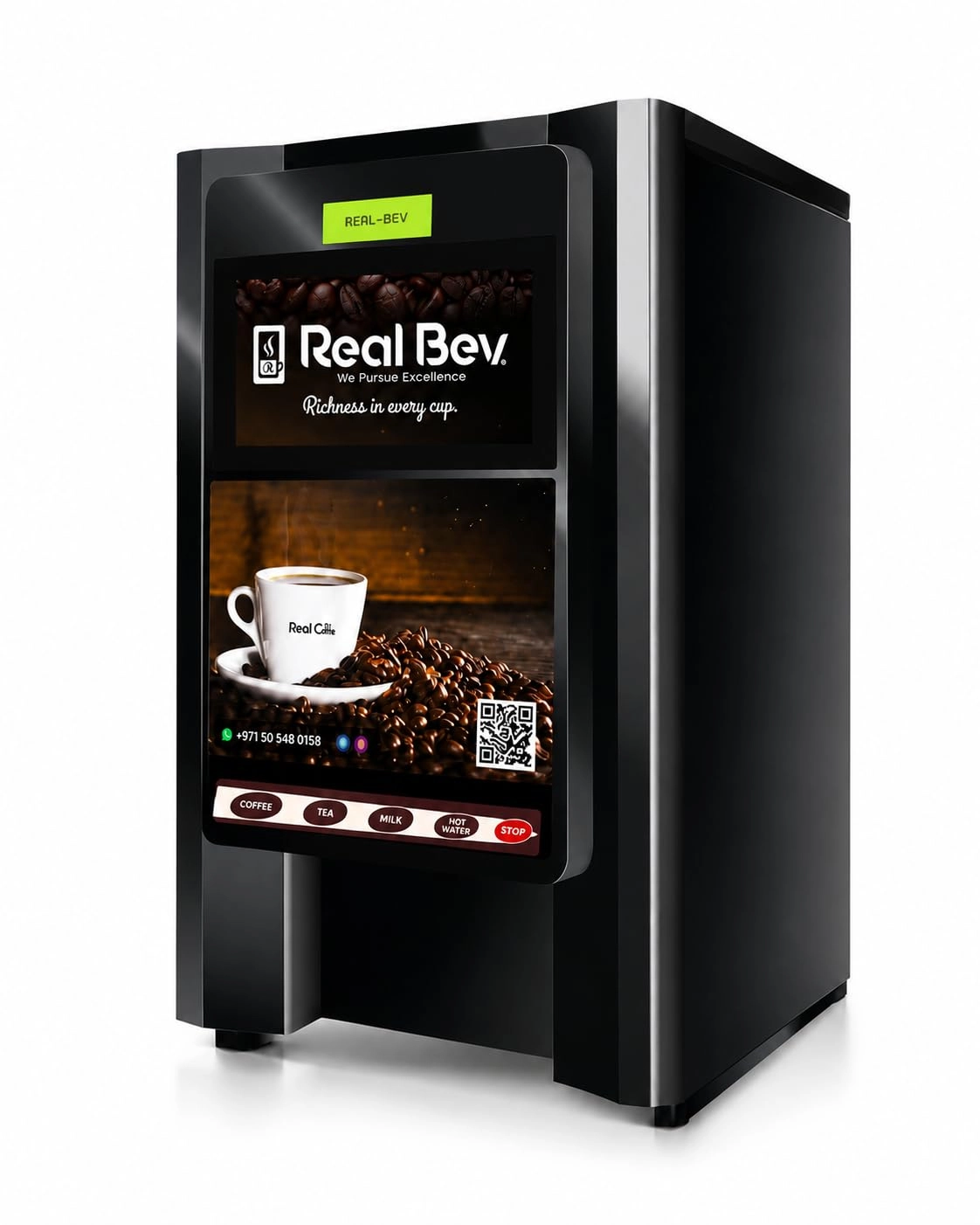 Real Bev 2 Option Coffee Vending Machine