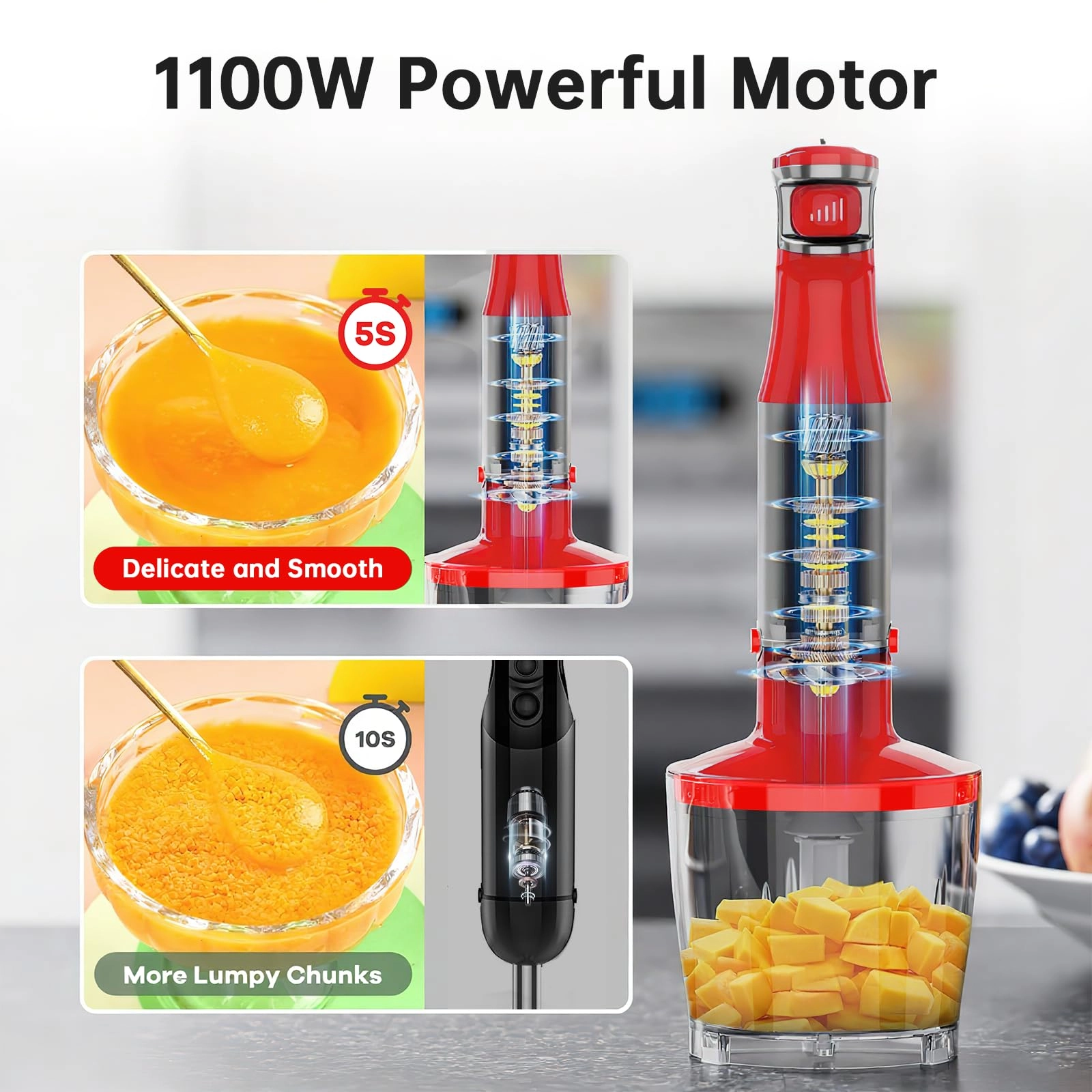 Immersion Blender - 1100W