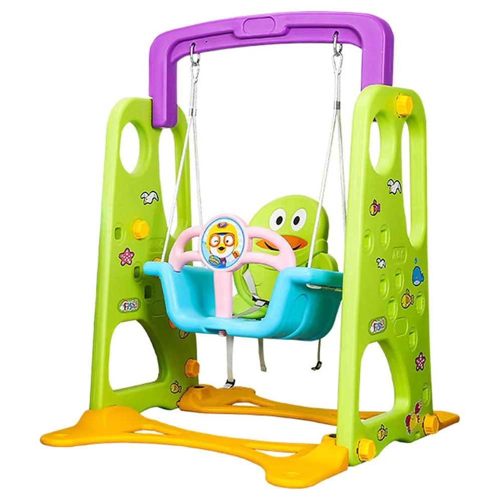 Slide And Swing 3-In-1 Activity Playset - Suitable for 2 years & above 160 x 115 x 160 cm