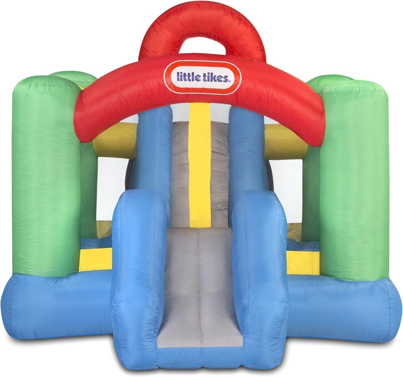 Jump And Double Slide Bouncer - 3 + Multi Colour