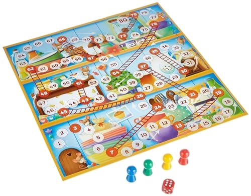 Leiterspiel - Reisespiel in der Metalldose Bring-mich-mit-Spiel