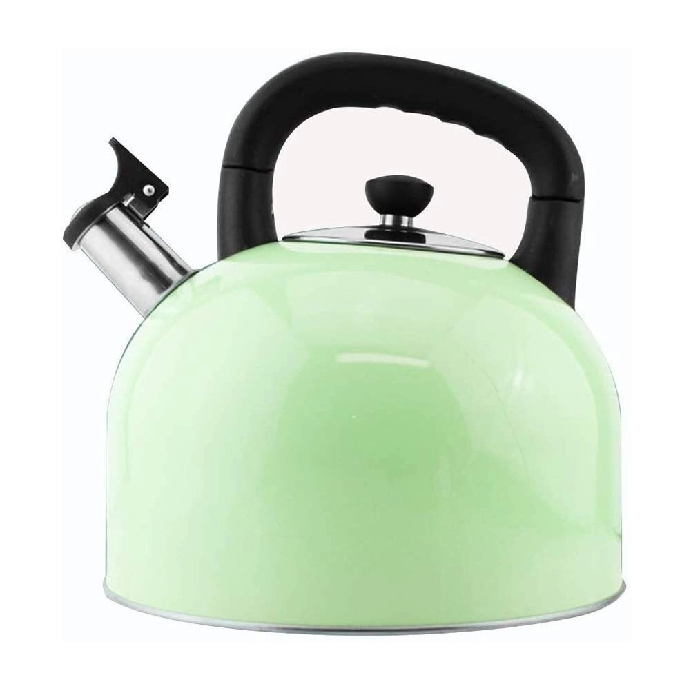 Whistling Tea Kettle - Wooden stainless steel 2.5L