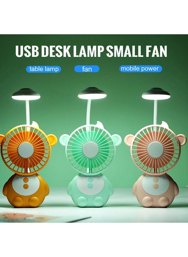 Mokey Emergency Supply Desk Lamp - Hand-Held Portable Pink