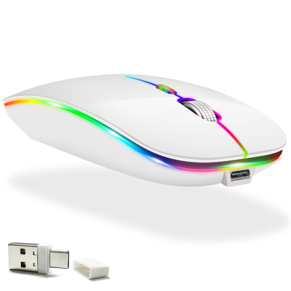 LED Rechargeable Mouse - Bluetooth