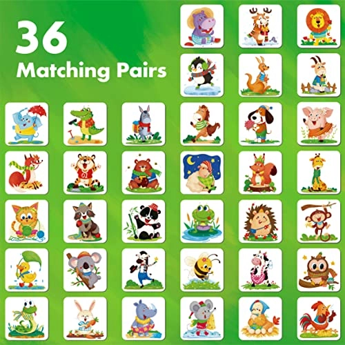 Memory Matching Game - 36 months - 6 years 72 pieces