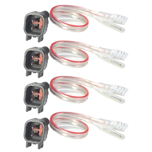LordandLand Front Rear Door Speaker Wiring Harness - Compatible 2000-2014 4pcs