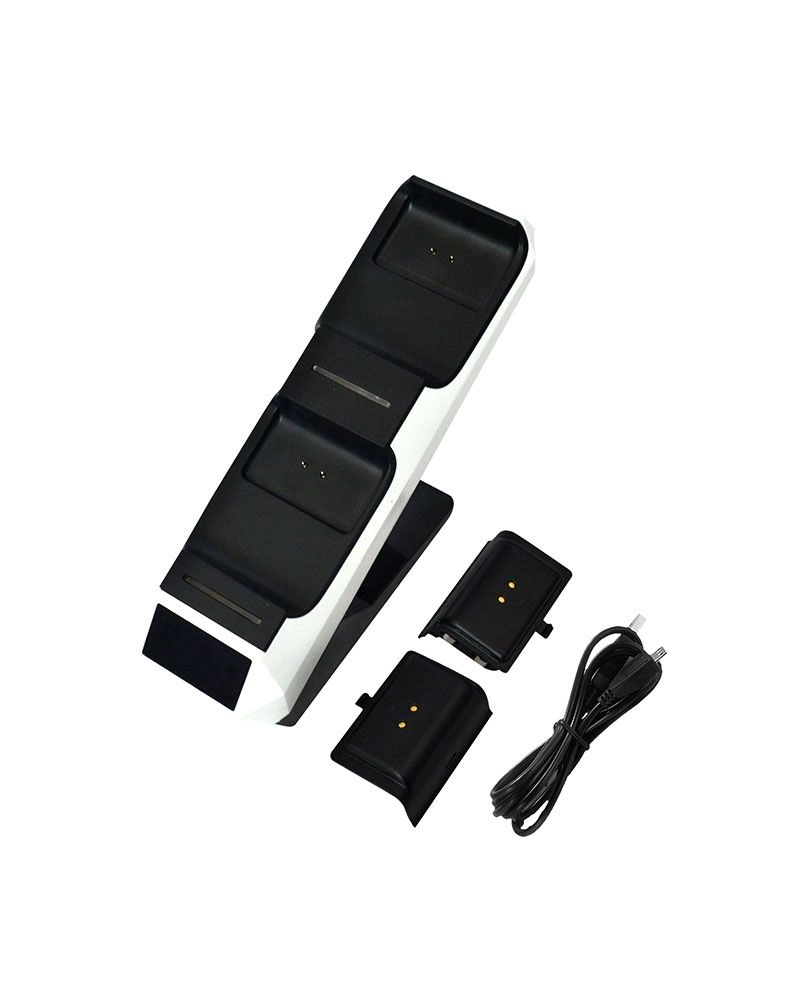 Numskull Games Dual Charging Dock + Battery Pack + USB C Cable - Xbox Series