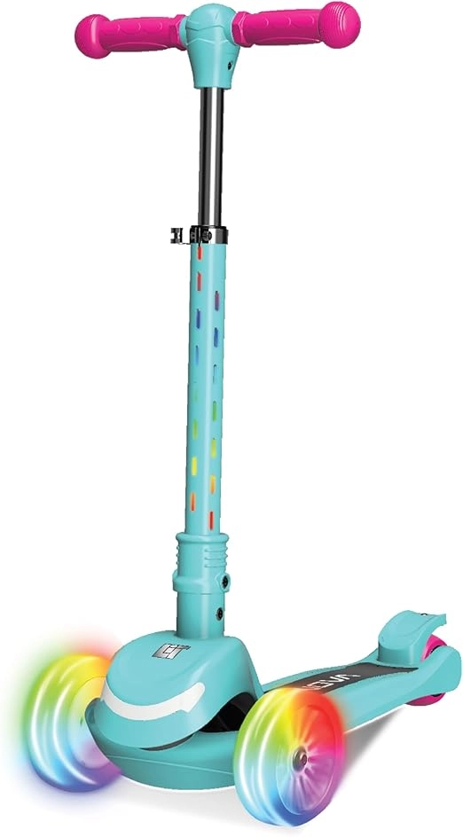Lit Nova 3-Wheel Kick Scooter – LED Foldable